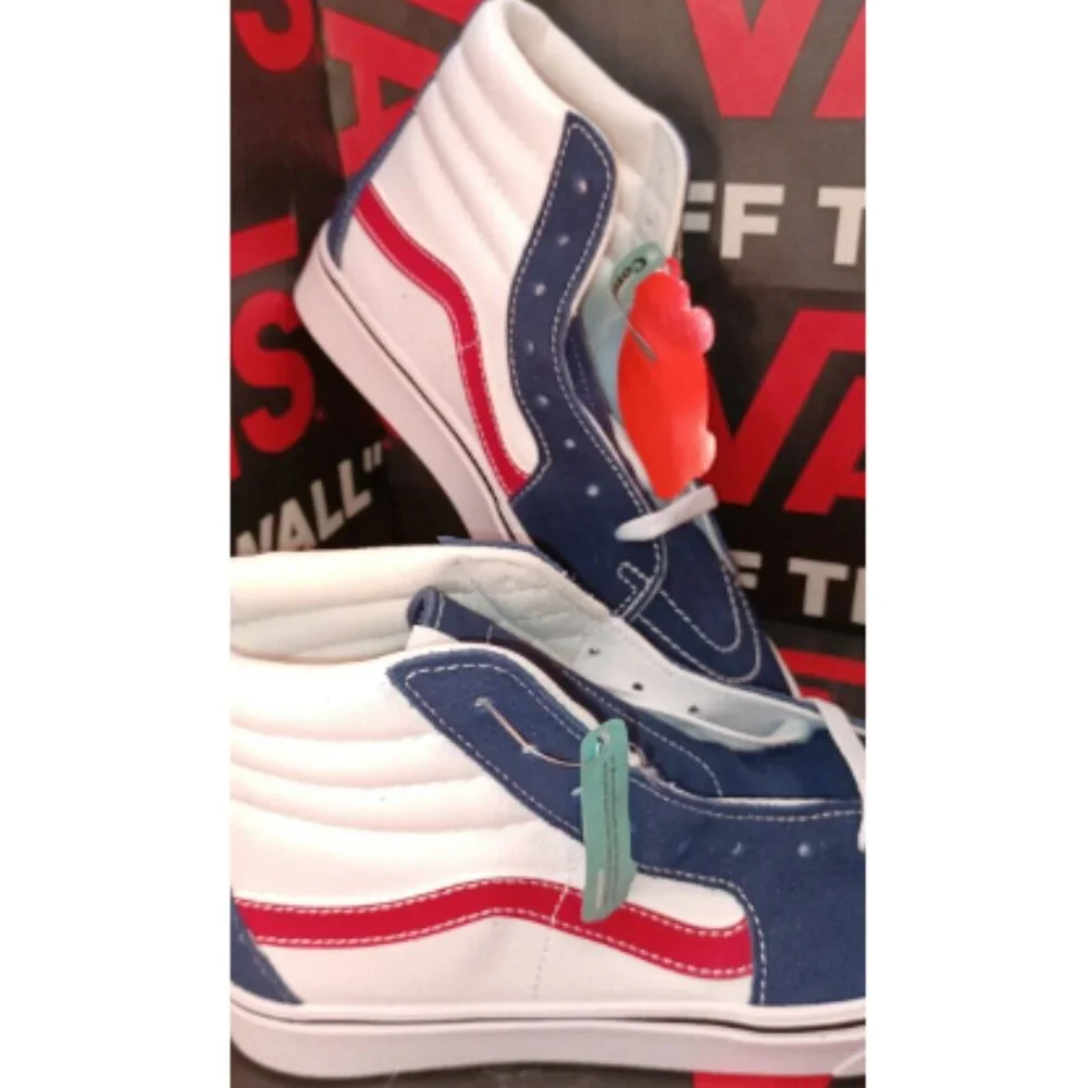 Vans Sk8-Hi Tritone Dress Blues Men's 8/Women's 9.5 VN0A3WMB49S
